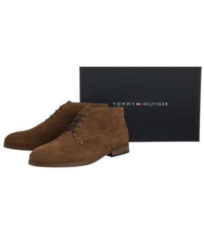 Tommy Hilfiger Hilfiger Dress Suede Boot Coconut Grove FM0FM05726 GVQ (TH1378-a) shoes
