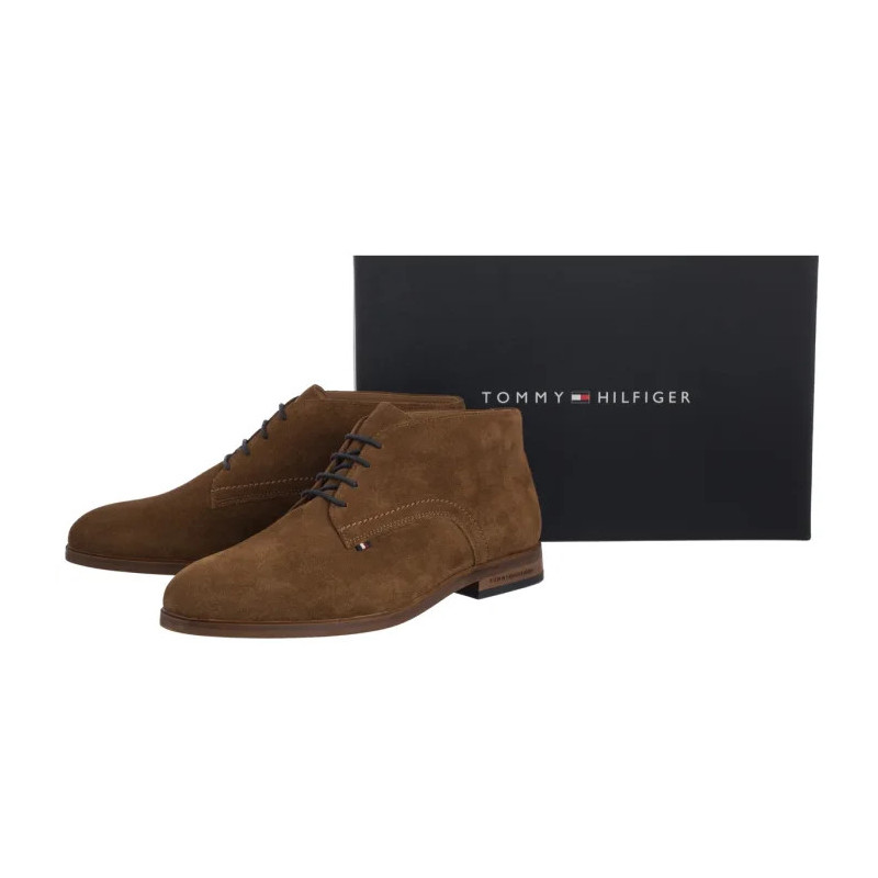 Tommy Hilfiger Hilfiger Dress Suede Boot Coconut Grove FM0FM05726 GVQ (TH1378-a) shoes