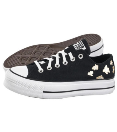 Converse CTAS Lift OX Black/Coastal Dune/White A14937C (CO804-a) shoes