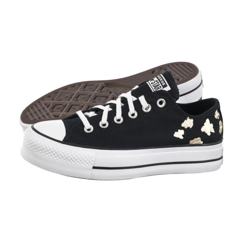 Converse CTAS Lift OX Black/Coastal Dune/White A14937C (CO804-a) shoes