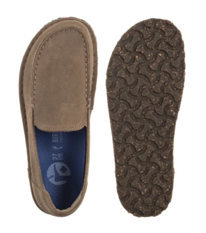 Birkenstock Utti Slip On Gray Taupe 1027517 (BK328-a) shoes