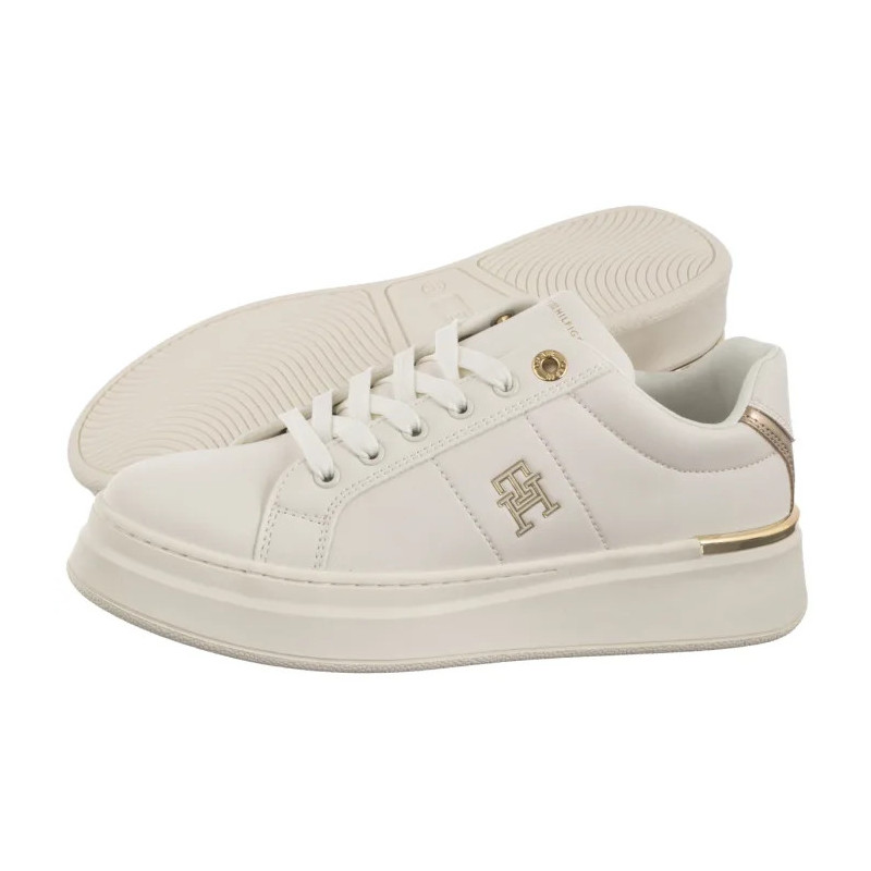Tommy Hilfiger Low Cut Lace-Up Sneaker T3A9-33985-1355 530 Off White (TH1372-a) sports Shoes