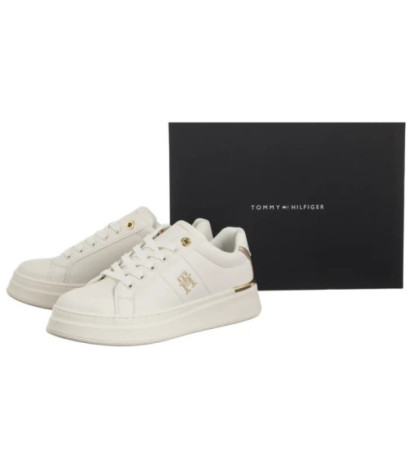 Tommy Hilfiger Low Cut Lace-Up Sneaker T3A9-33985-1355 530 Off White (TH1372-a) sports Shoes