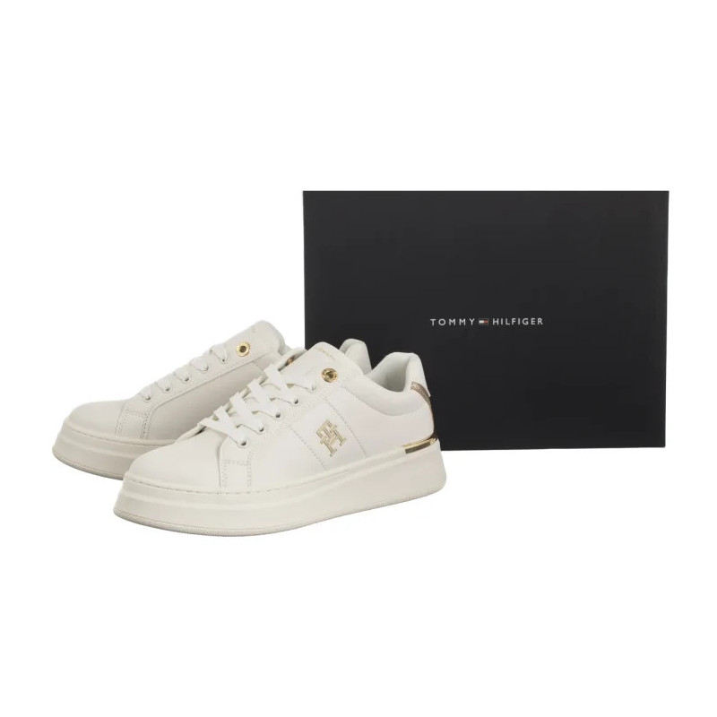 Tommy Hilfiger Low Cut Lace-Up Sneaker T3A9-33985-1355 530 Off White (TH1372-a) sports Shoes