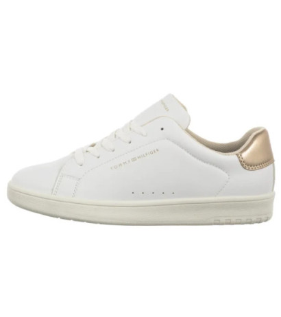Tommy Hilfiger Low Cut Lace-Up Sneaker T3A9-33976-1355 X048 White/Platinum (TH1373-a) sports Shoes