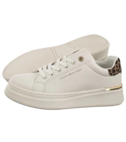 Tommy Hilfiger Low Cut Lace-Up Sneaker T3A9-33986-1842 A472 Off White/Beige (TH1374-a) sports Shoes