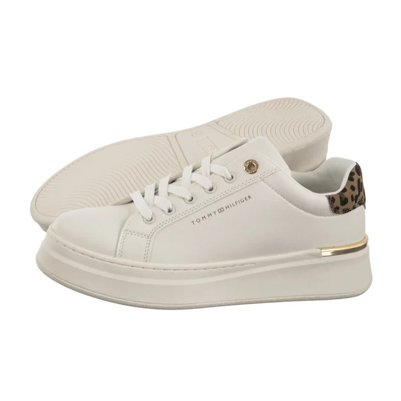 Tommy Hilfiger Low Cut Lace-Up Sneaker T3A9-33986-1842 A472 Off White/Beige (TH1374-a) sports Shoes