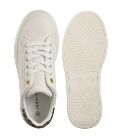 Tommy Hilfiger Low Cut Lace-Up Sneaker T3A9-33986-1842 A472 Off White/Beige (TH1374-a) sports Shoes