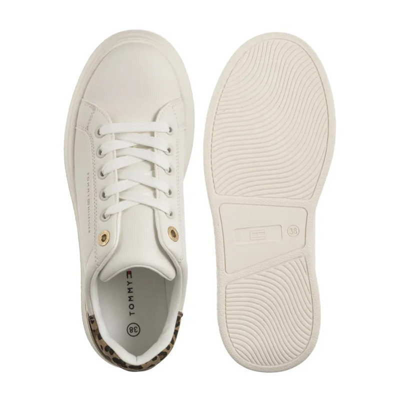 Tommy Hilfiger Low Cut Lace-Up Sneaker T3A9-33986-1842 A472 Off White/Beige (TH1374-a) sports Shoes