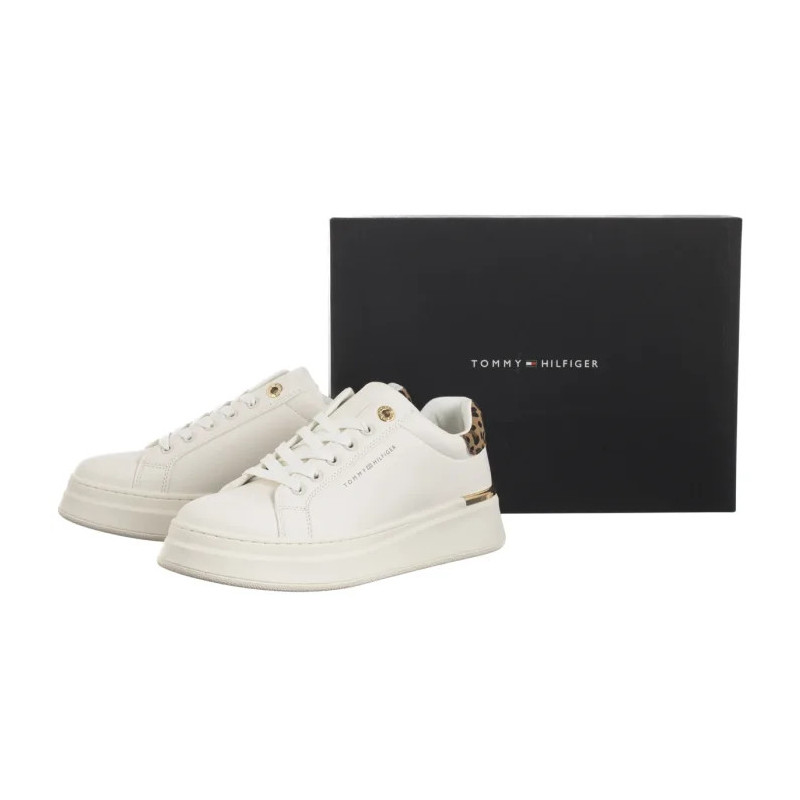 Tommy Hilfiger Low Cut Lace-Up Sneaker T3A9-33986-1842 A472 Off White/Beige (TH1374-a) sports Shoes