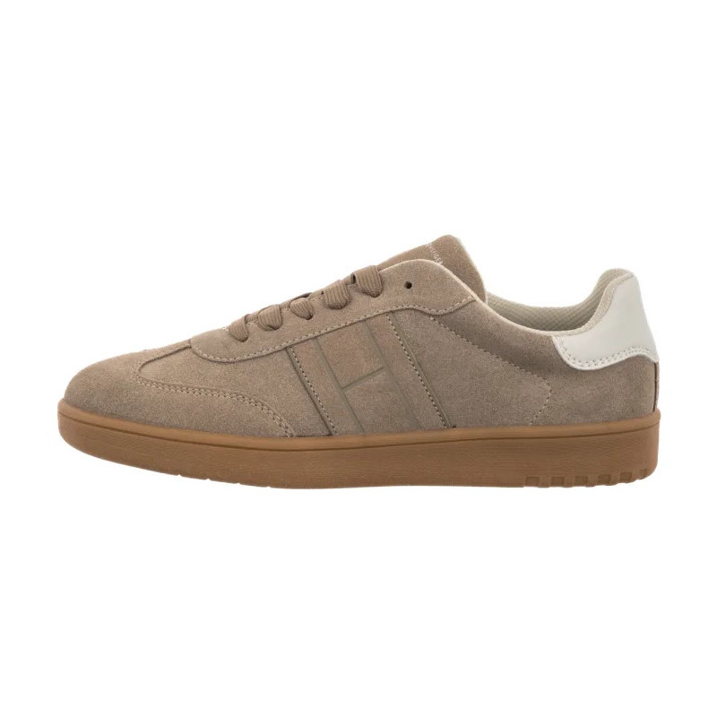 Tommy Hilfiger Low Cut Lace-Up Sneaker T3X9-34082-1840 A360 Beige/Off White (TH1375-a) sports Shoes