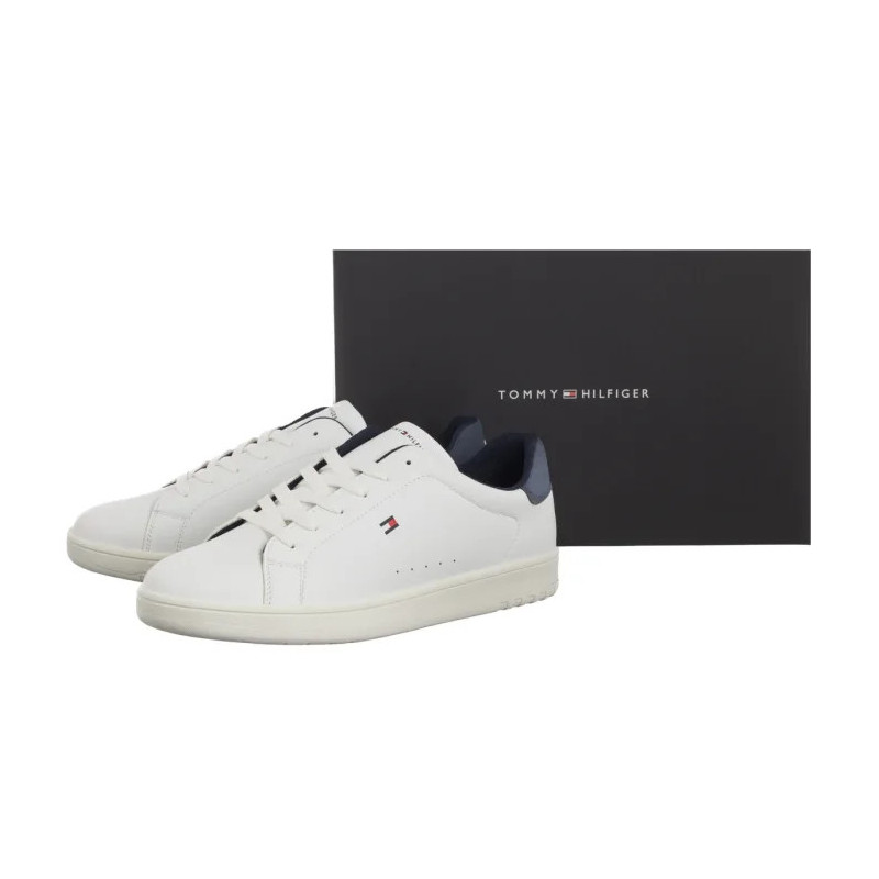 Tommy Hilfiger Low Cut Lace-Up Sneaker T3X9-34073-1355 X336 White/Blue (TH1377-a) sports Shoes