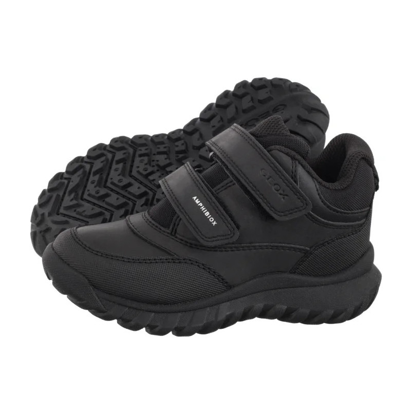 Geox J Symbyos B Abx B Black J46L0B 0MEFU  C9999 (GE227-a) ankle boots