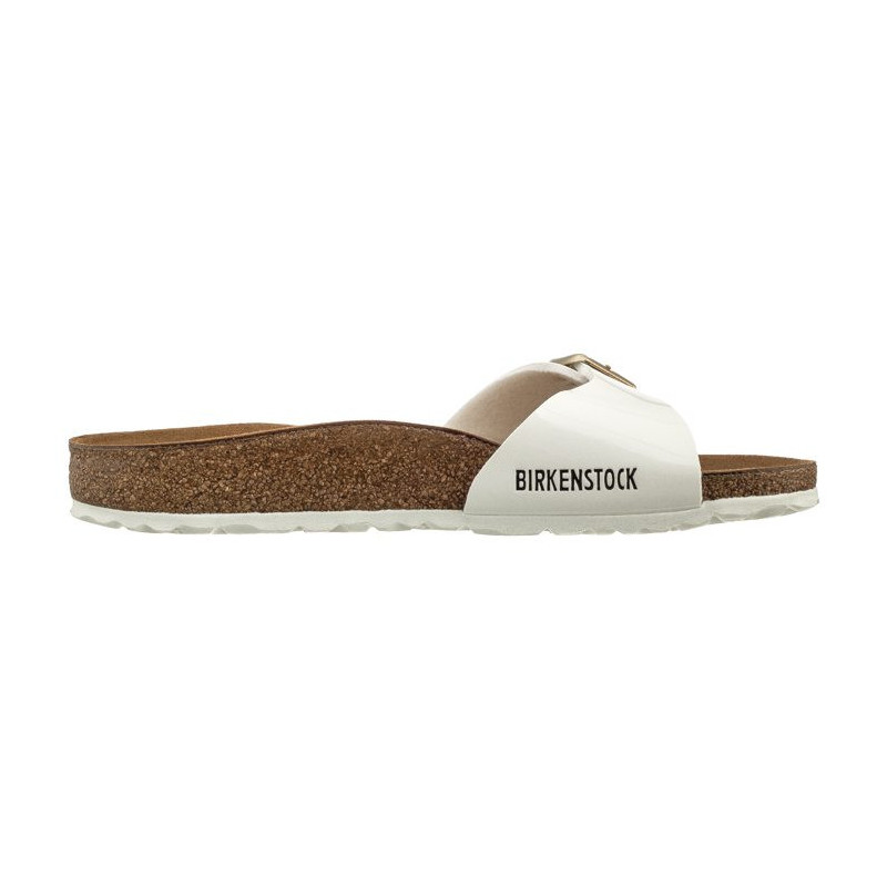 Birkenstock Madrid BS Patent White 1005310 (BK6-h) Women's Shoes/Flip Flops