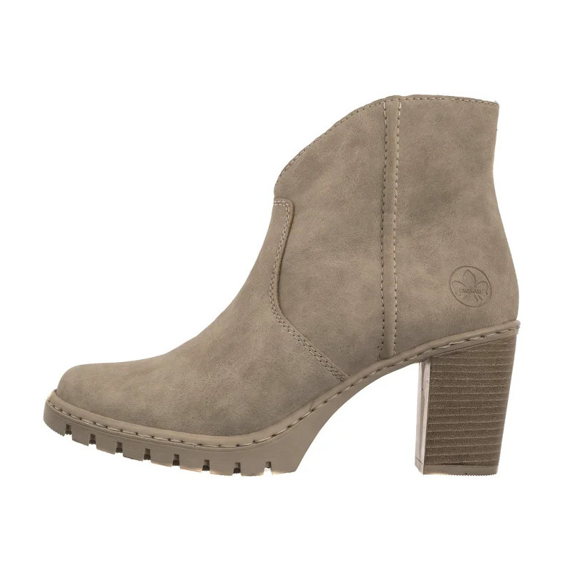 Rieker Beżowe Y2553-60 Beige (RI289-a) shoes