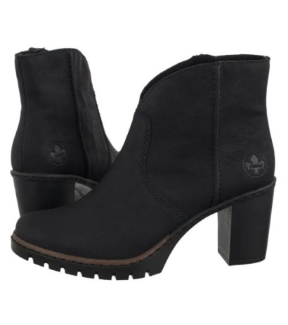 Rieker Czarne Y2553-00 Black (RI289-b) shoes