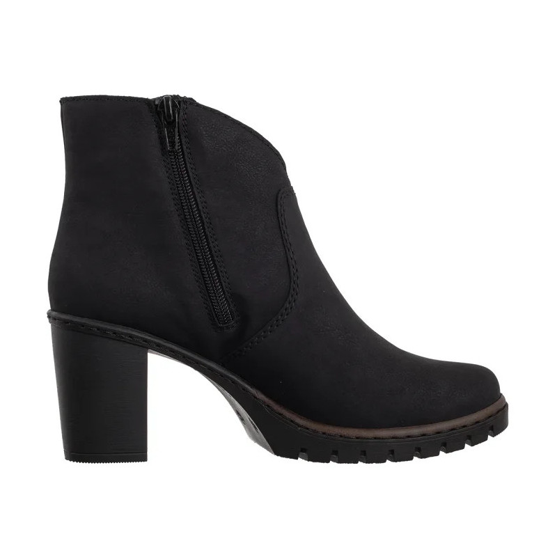 Rieker Czarne Y2553-00 Black (RI289-b) shoes