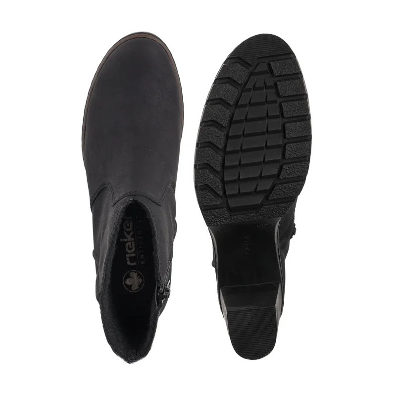 Rieker Czarne Y2553-00 Black (RI289-b) shoes