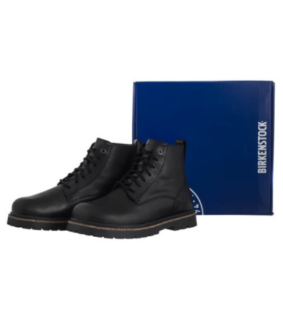 Birkenstock Highwood Lace Mid Black 1030756 (BK336-a) boots