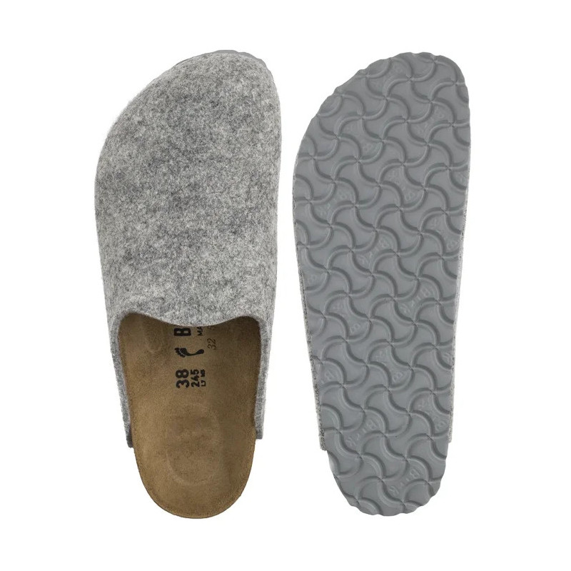 Birkenstock Amsterdam BS Light Gray 1030194 (BK62-d) Women's Shoes/Flip Flops