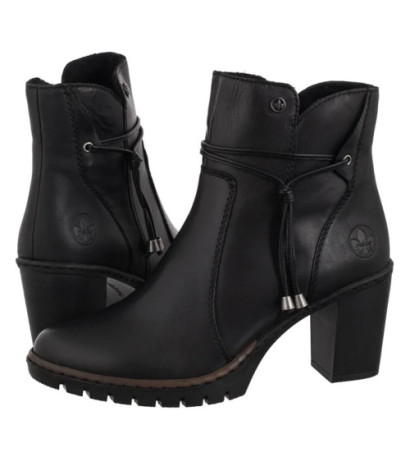 Rieker Czarne Y2567-00 Black (RI291-a) shoes