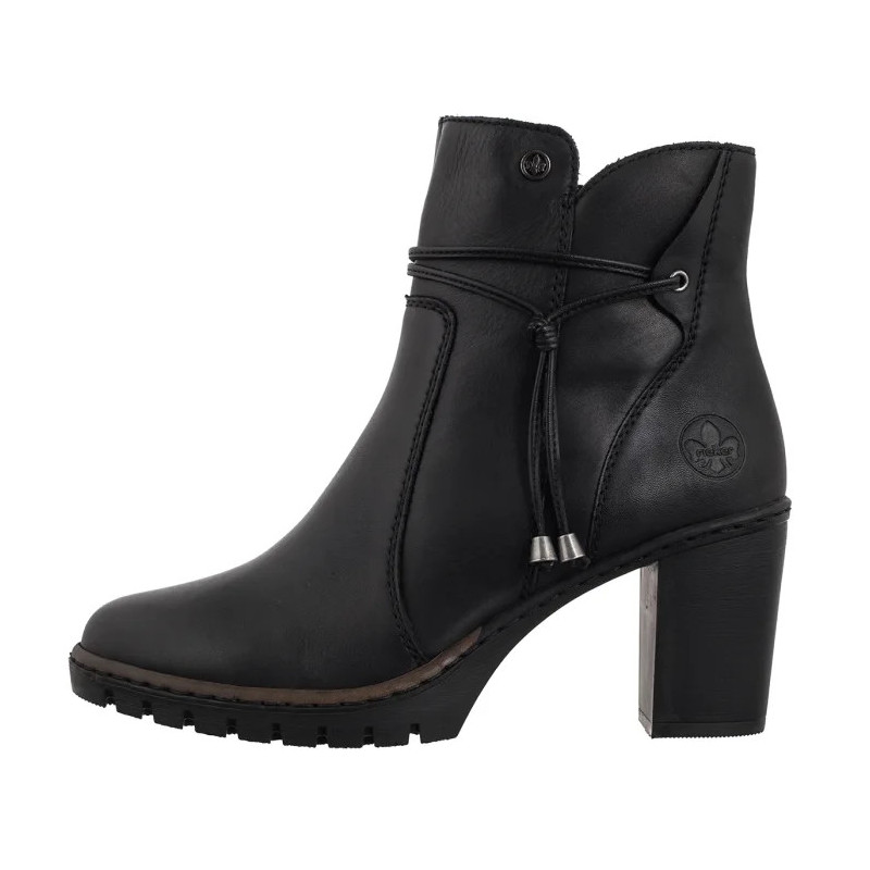 Rieker Czarne Y2567-00 Black (RI291-a) shoes