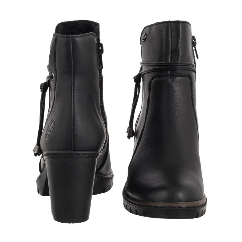Rieker Czarne Y2567-00 Black (RI291-a) shoes