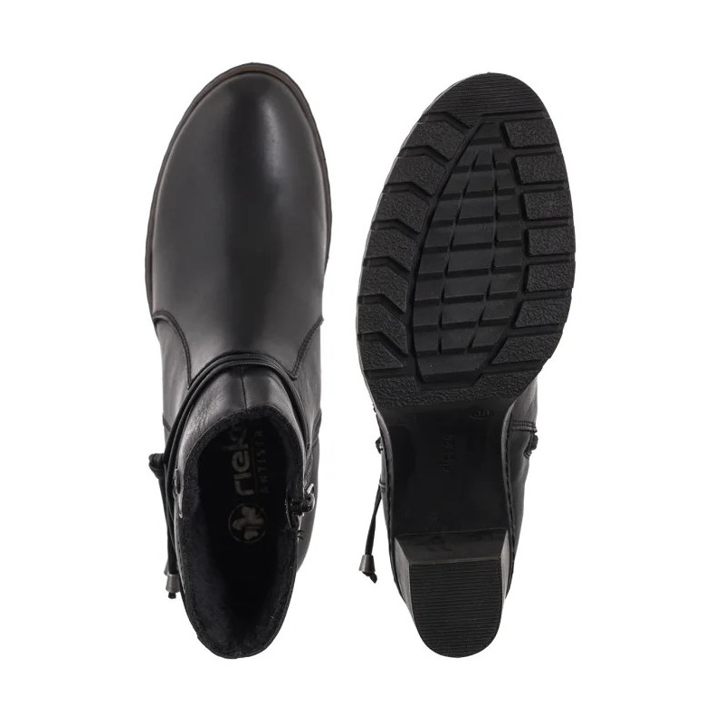 Rieker Czarne Y2567-00 Black (RI291-a) shoes