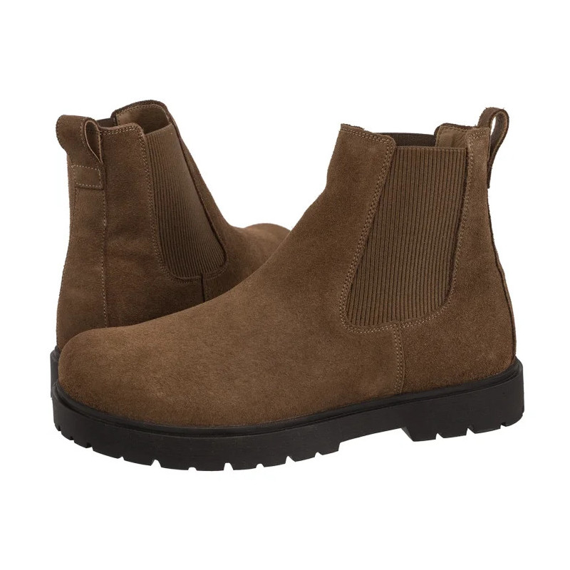 Birkenstock Highwood Slip On Mid Dark Tea 1030115 (BK331-a) shoes