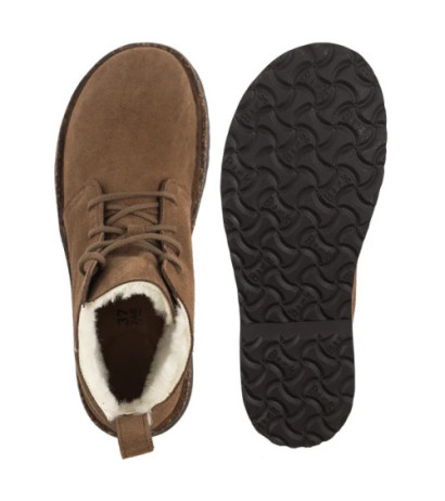 Birkenstock Uppsala Mid Shearling Dark Tea 1028148 (BK332-a) shoes