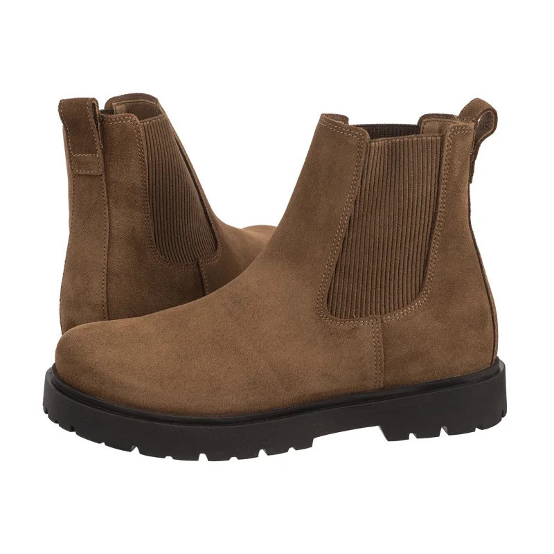 Birkenstock Highwood Slip On Mid Dark Tea 1030632 (BK334-a) shoes