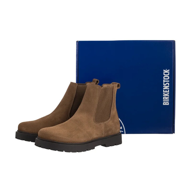 Birkenstock Highwood Slip On Mid Dark Tea 1030632 (BK334-a) shoes