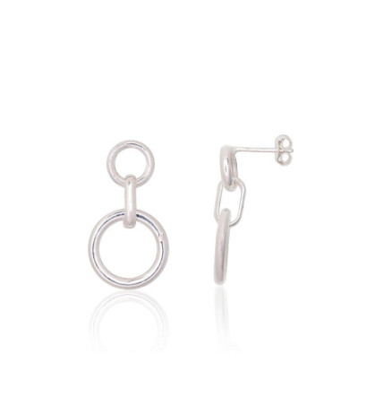 Silver stud earrings 2204278, Silver 925°