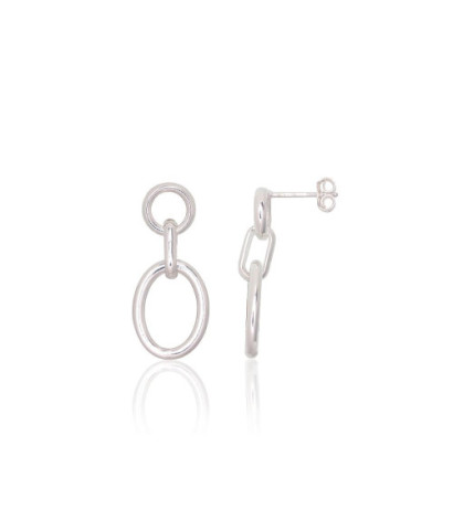 Silver stud earrings 2204279, Silver 925°
