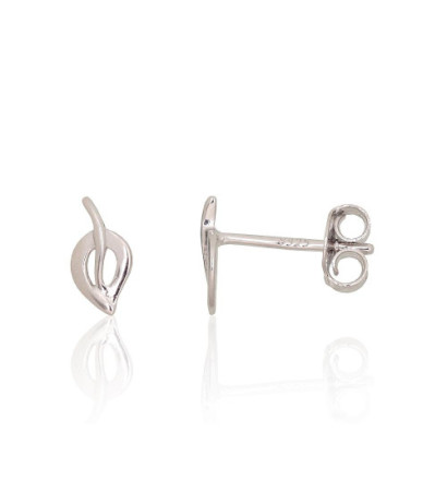 Silver stud earrings 2204155(PRh-Gr), Silver 925°, Rhodium (Plating)