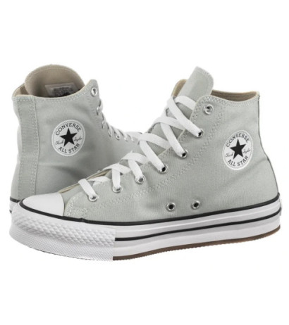 Converse CTAS Eva Lift Hi Rainwashed Grey/White A13122C (CO660-d) shoes