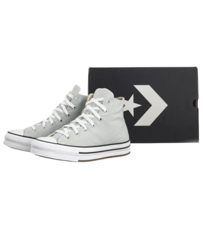 Converse CTAS Eva Lift Hi Rainwashed Grey/White A13122C (CO660-d) shoes