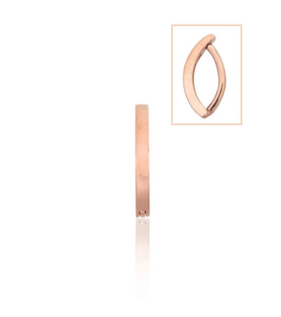 Gold piercing for navel 1930086(Au-R), Red Gold 585°