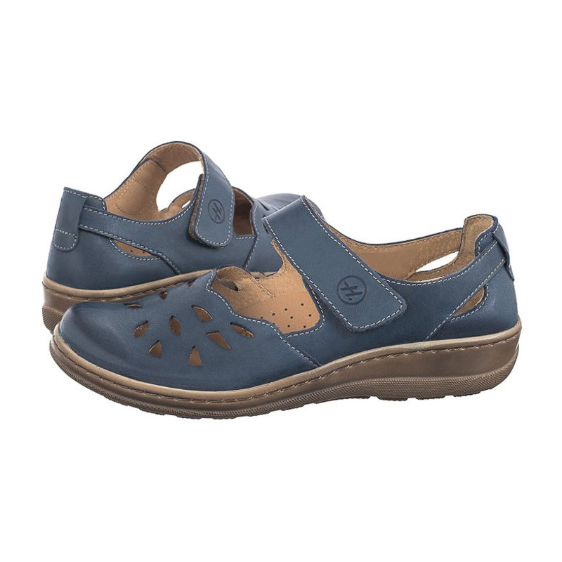 Helios Granatowe 4043 042 (HE3-b) shoes