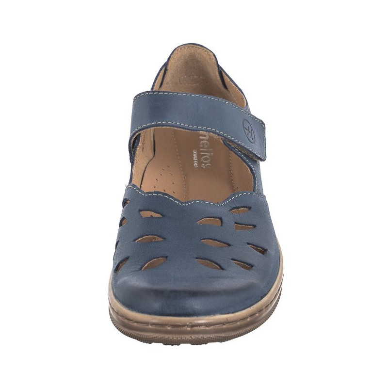 Helios Granatowe 4043 042 (HE3-b) shoes