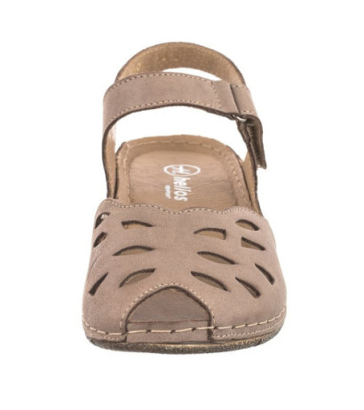 Helios Beżowe 4011 02 (HE24-a) sandals