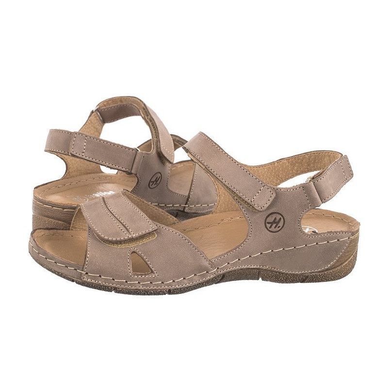Helios Beż 3 106 02 (HE25-a) sandals