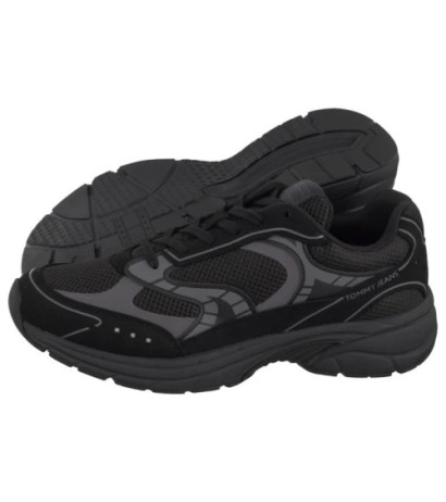 Tommy Hilfiger Archive'25 Black EM0EM01622 BDS  (TH1381-a) sports shoes