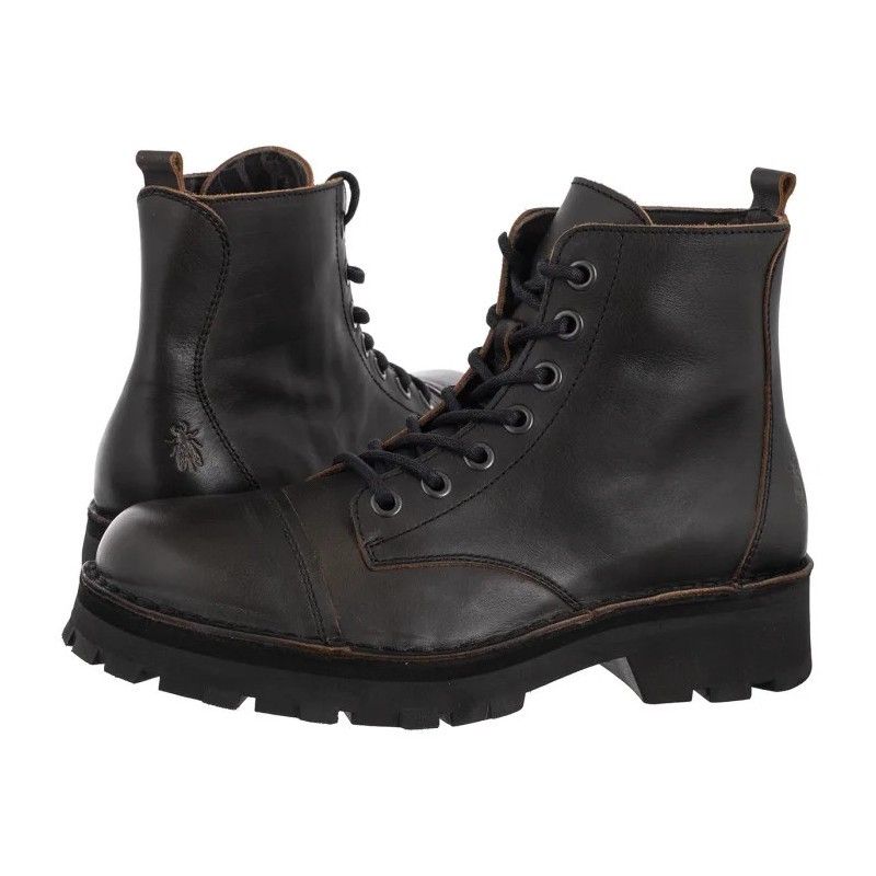 FLY London Kelf Antique Black P211167000 (FL422-a) boots