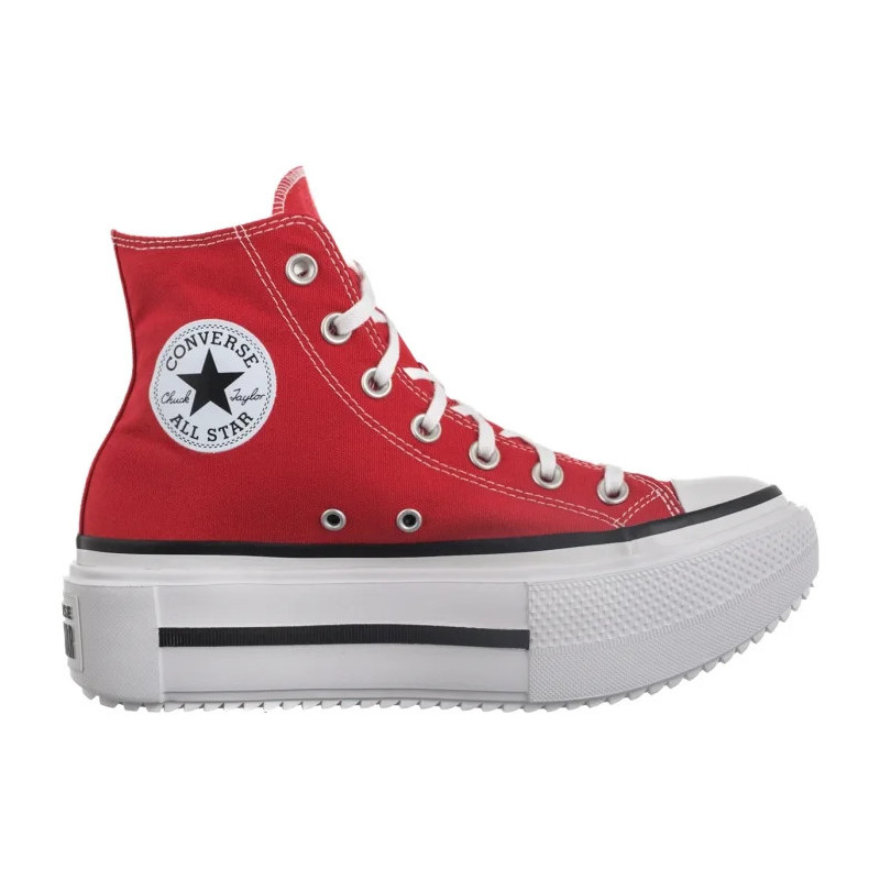 Converse CTAS Lift Double Stack Hi Red/Black/White A15542C (CO785-c) shoes