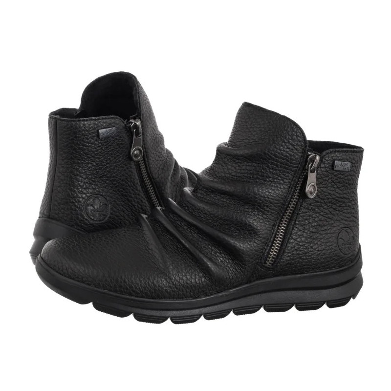 Rieker Czarne Z0056-00 Black (RI295-a) shoes