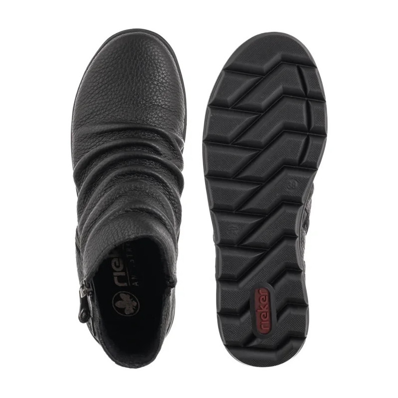 Rieker Czarne Z0056-00 Black (RI295-a) shoes