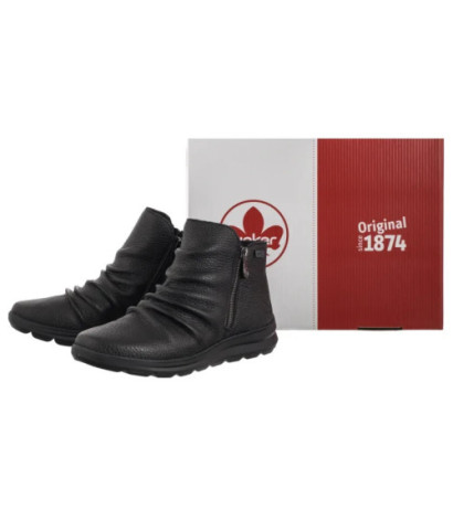 Rieker Czarne Z0056-00 Black (RI295-a) shoes