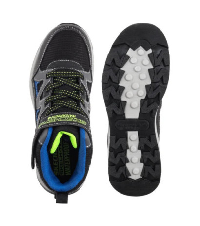 Skechers Strom Blazer Drizzle Squad Black/Blue 406377L/BKBL (SK265-a) ankle boots