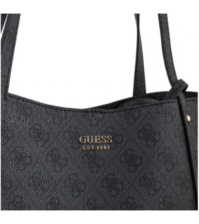 Guess Brenton Tote HWLG96 48230 Coal Logo (GU759-a) handbag